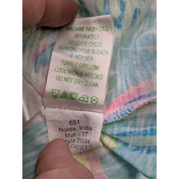 Lilly Pulitzer Essie Colorful Sleeveless Summer Preppy Nautical Size XXS A076 - Picture 6 of 9